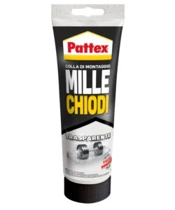 Ultimissimo Modello Pattex millechiodi trasparente tubo 200g